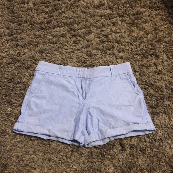J Crew blue cityfit shorts with pockets - Picture 2 of 4